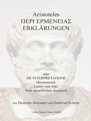 cover image of Aristoteles Erklärungen